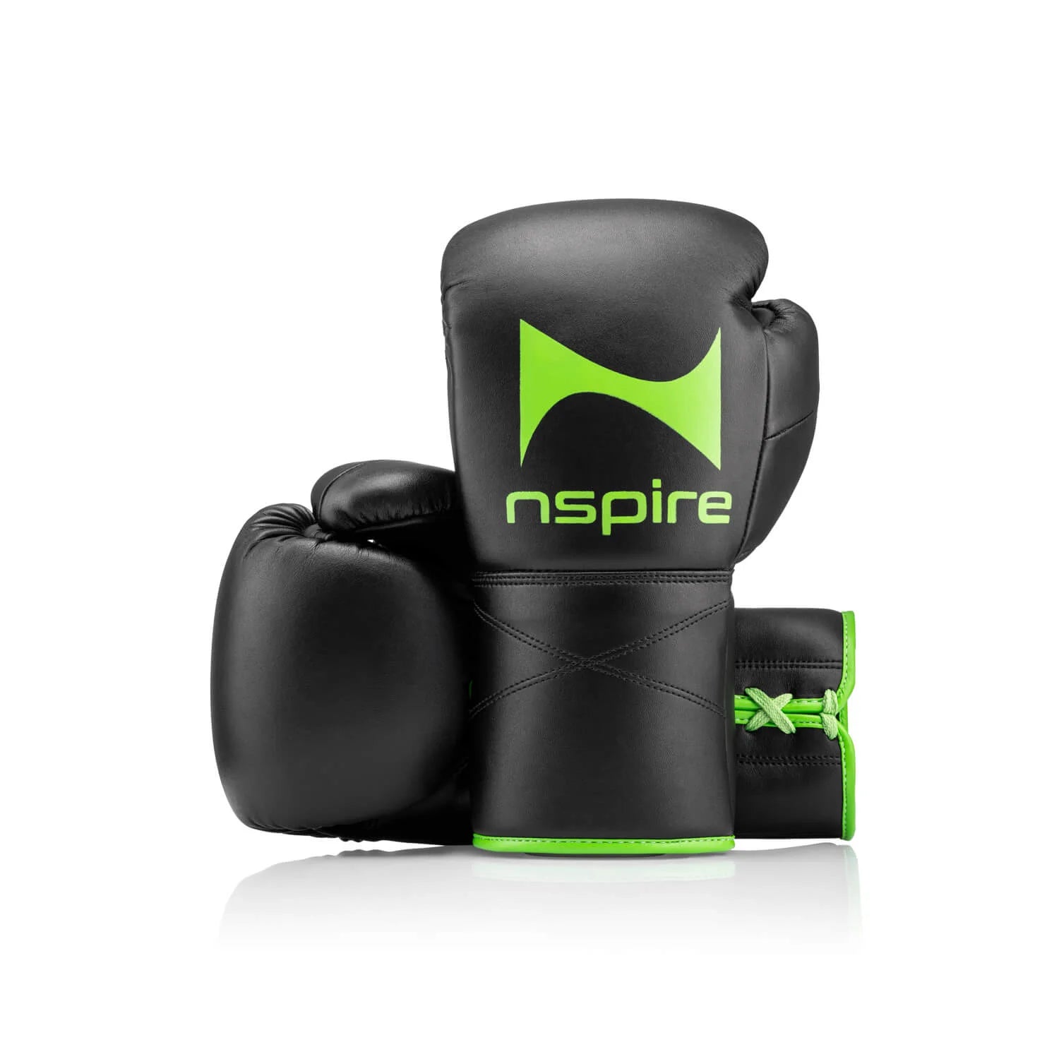 Nspire 16 oz microfiber lace-up boxing glove
