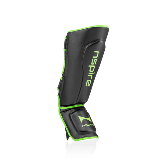Shin Guard Black & Green