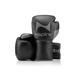 Nspire 16 oz microfiber lace-up boxing glove