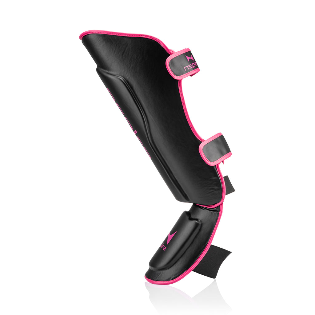 Shin Guard Black & Pink