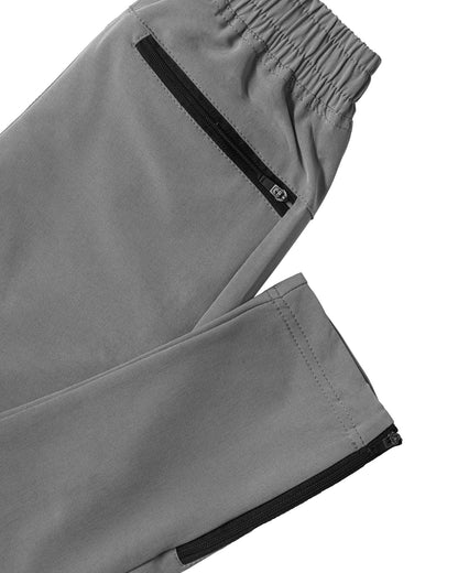 Kids Performance Track Suit – Silver/Grey