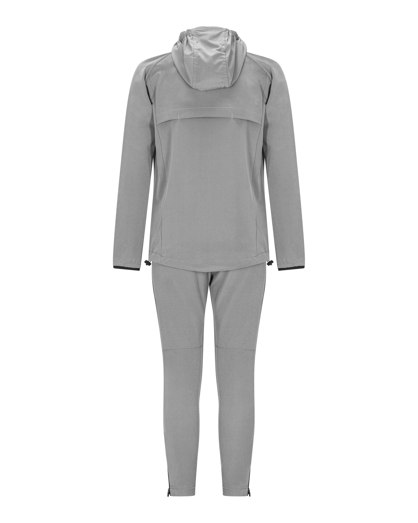 Kids Performance Track Suit – Silver/Grey