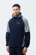 Elite Performance Tracksuit – Navy/Silver