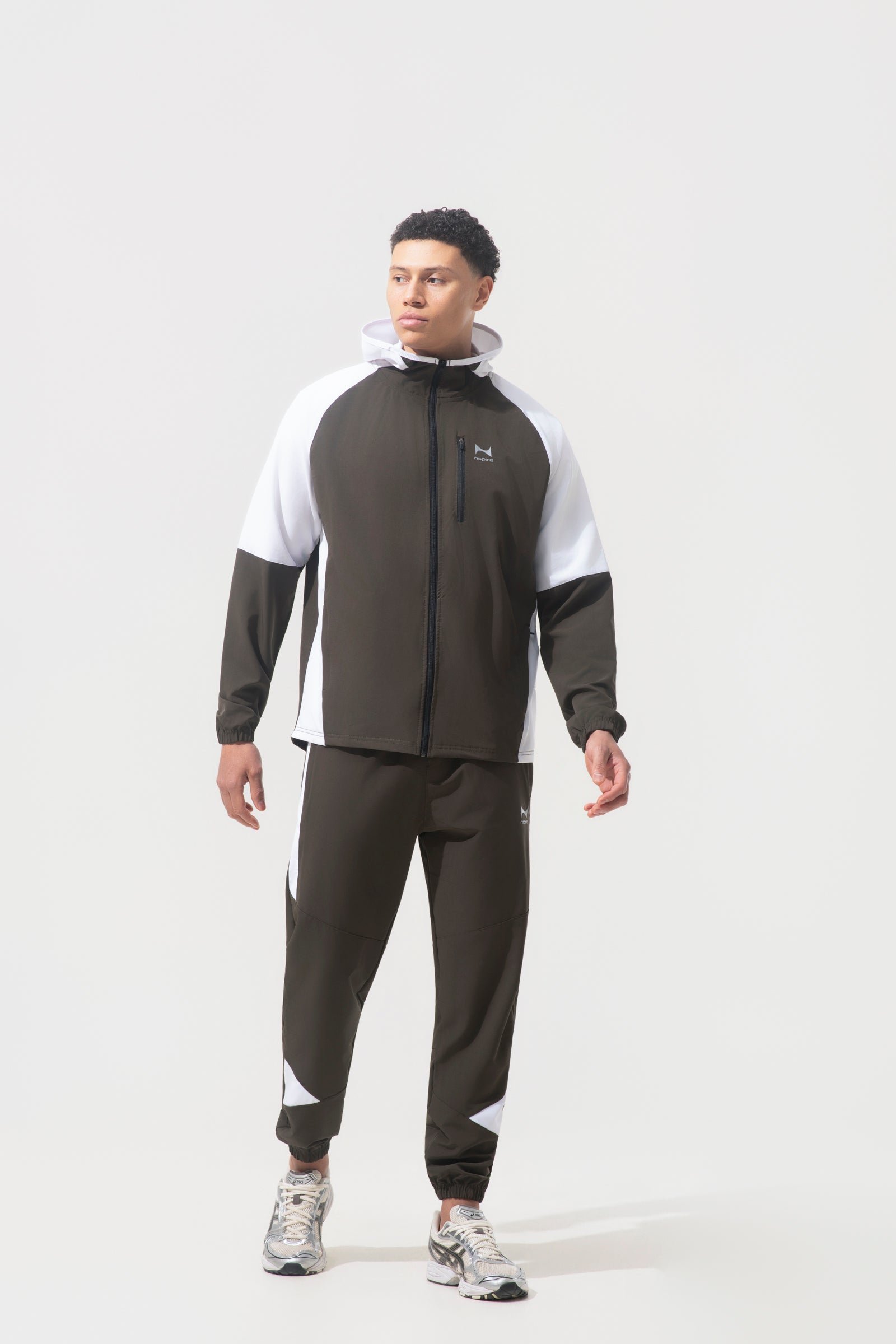 Elite Performance Tracksuit – Army Green