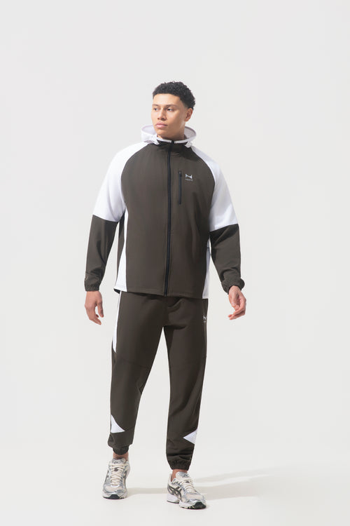 Elite Performance Tracksuit – Army Green