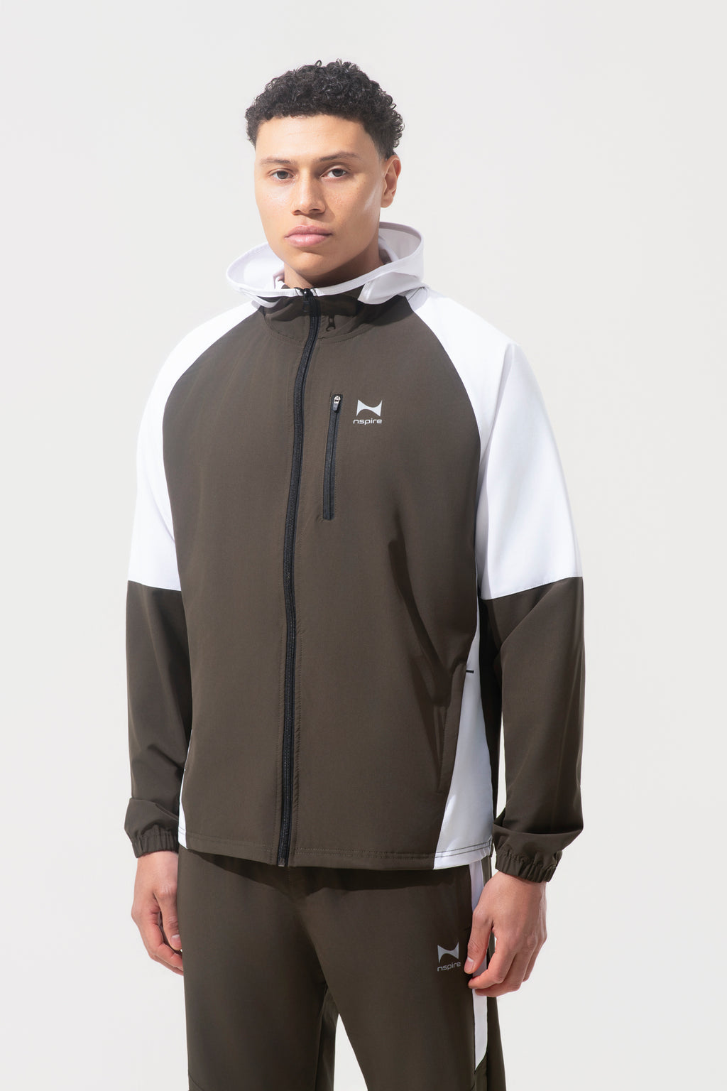 Elite Performance Tracksuit – Army Green