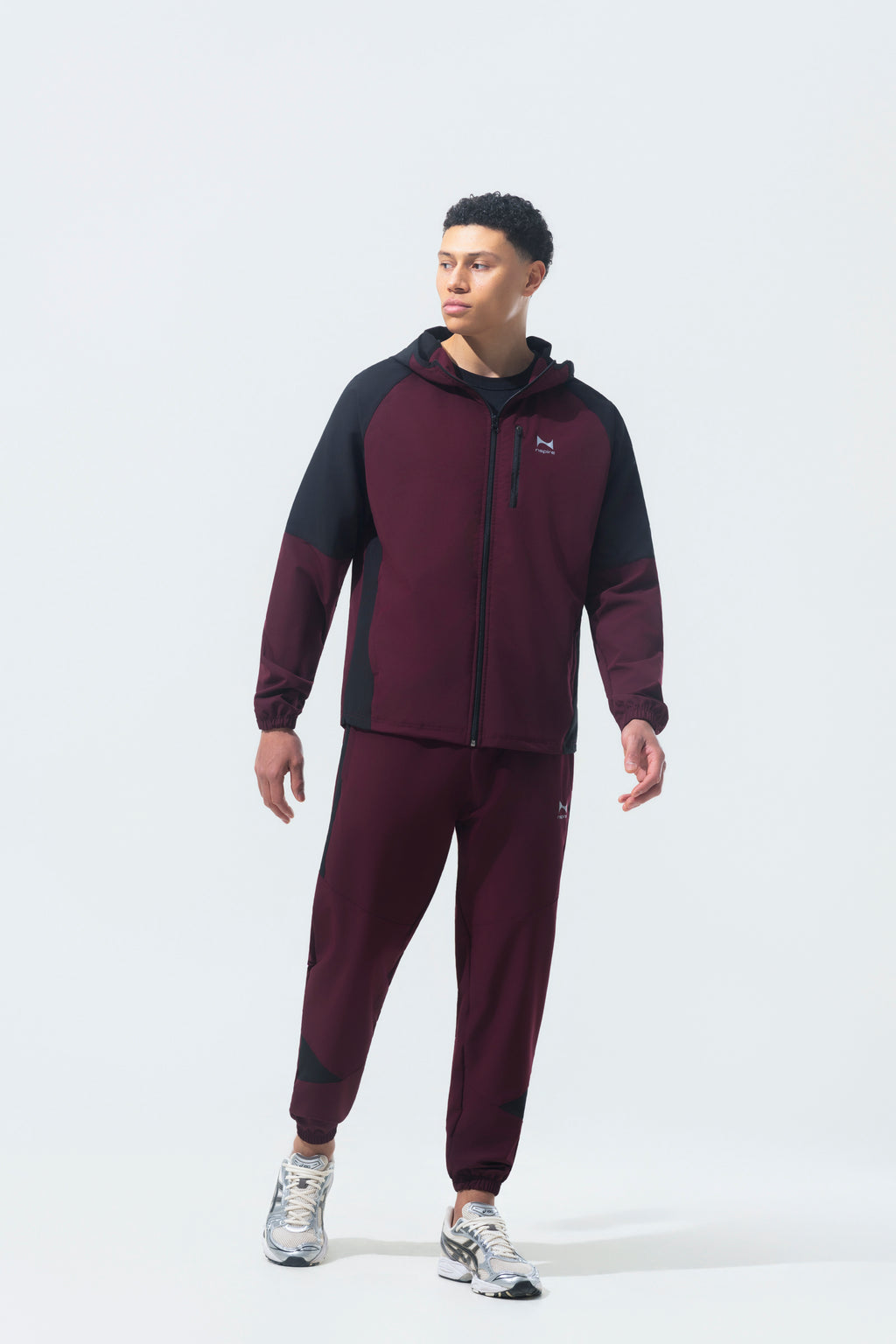 Elite Performance Tracksuit – Burgundy