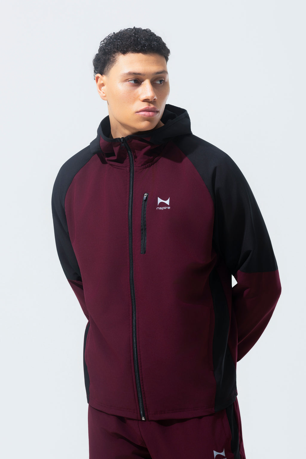 Elite Performance Tracksuit – Burgundy