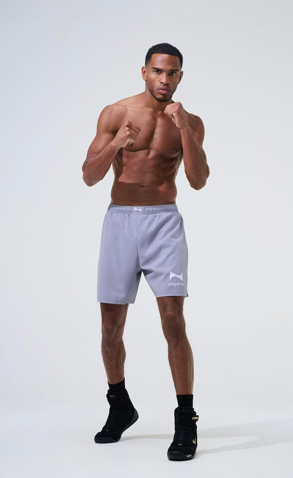 Hybrid Fight Short - Grey