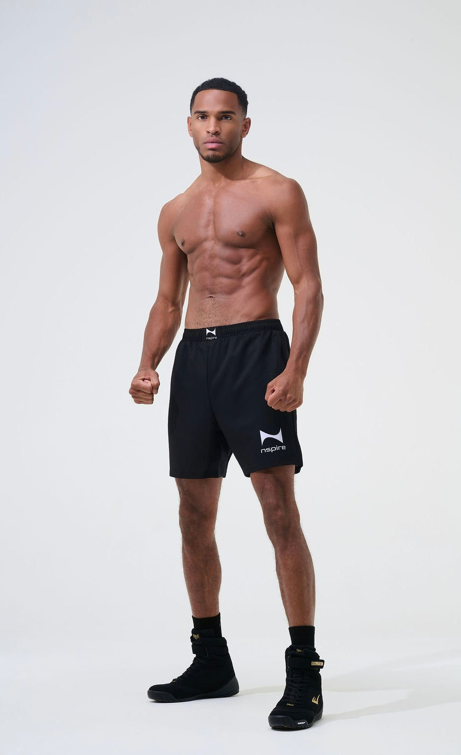 Hybrid Fight Short - Black