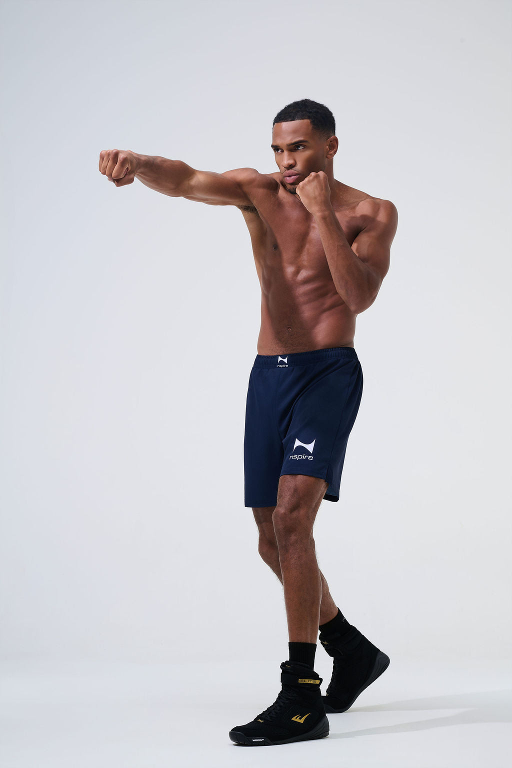 Hybrid Fight Short - Navy