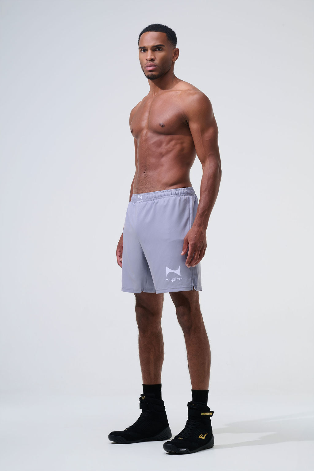 Hybrid Fight Short - Grey