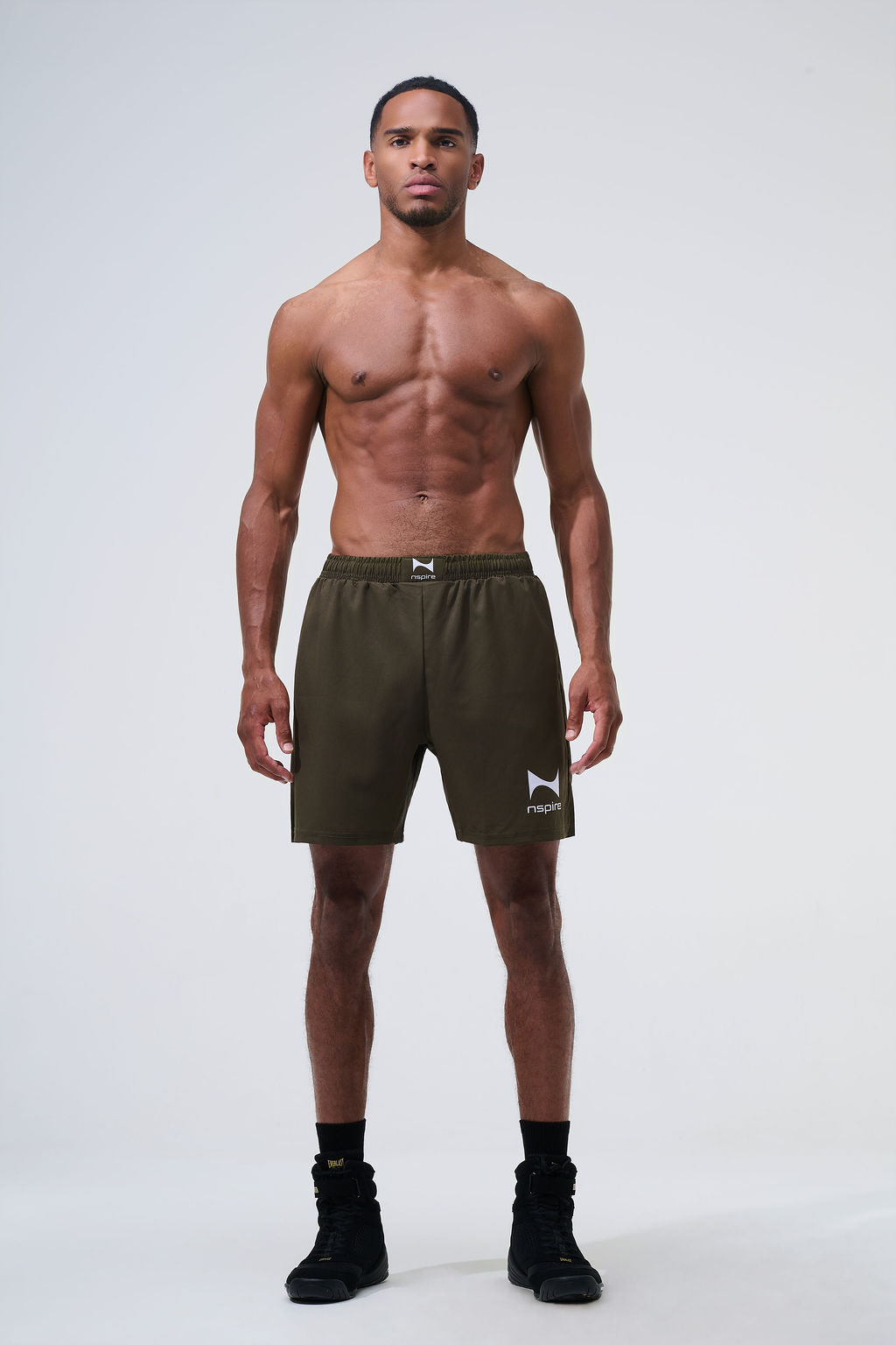Hybrid Fight Short - Army Green