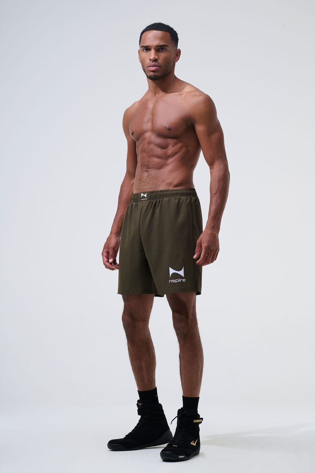 Hybrid Fight Short - Army Green