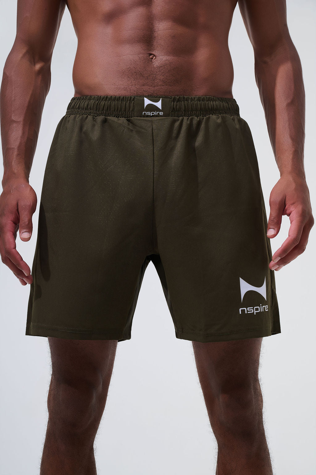 Hybrid Fight Short - Army Green