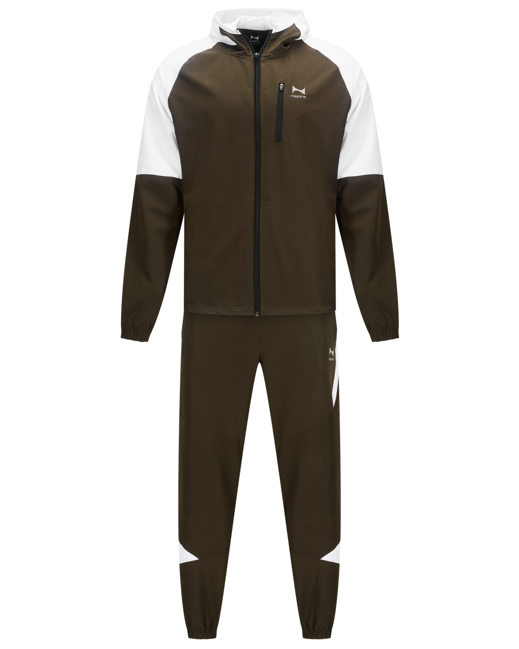Elite Performance Tracksuit – Army Green