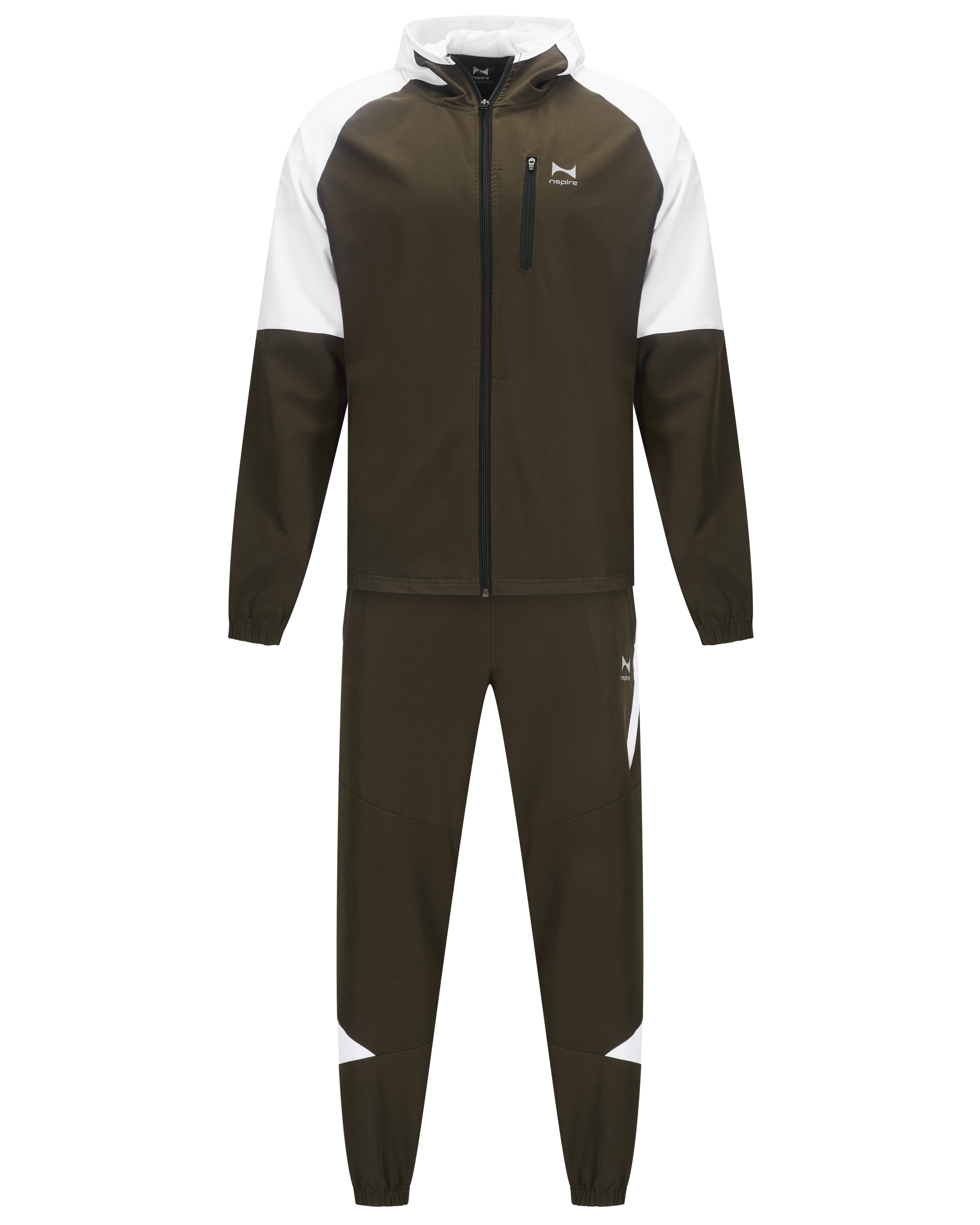 Elite Performance Tracksuit – Army Green
