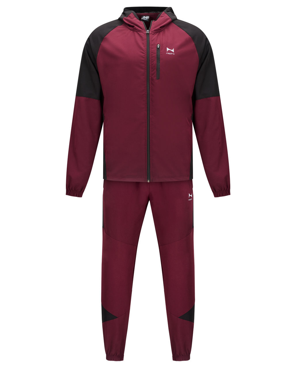 Elite Performance Tracksuit – Burgundy