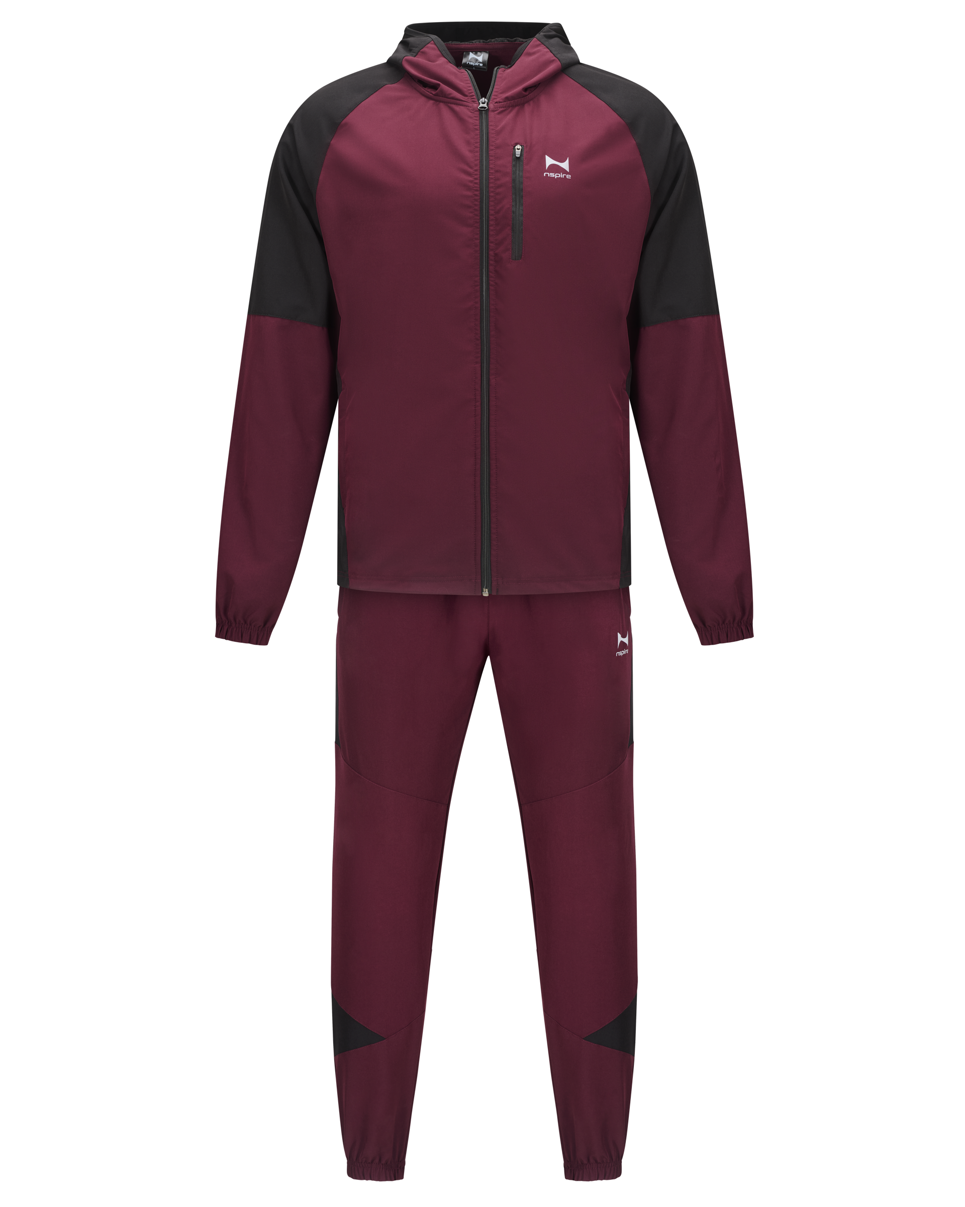 Elite Performance Tracksuit – Burgundy