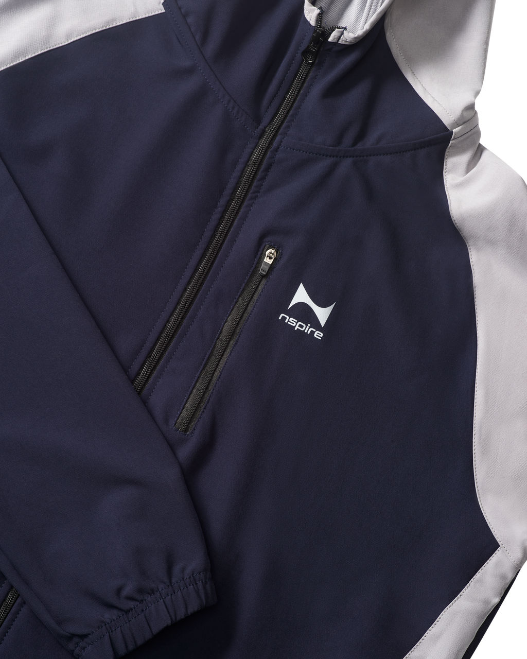 Elite Performance Tracksuit – Navy/Silver
