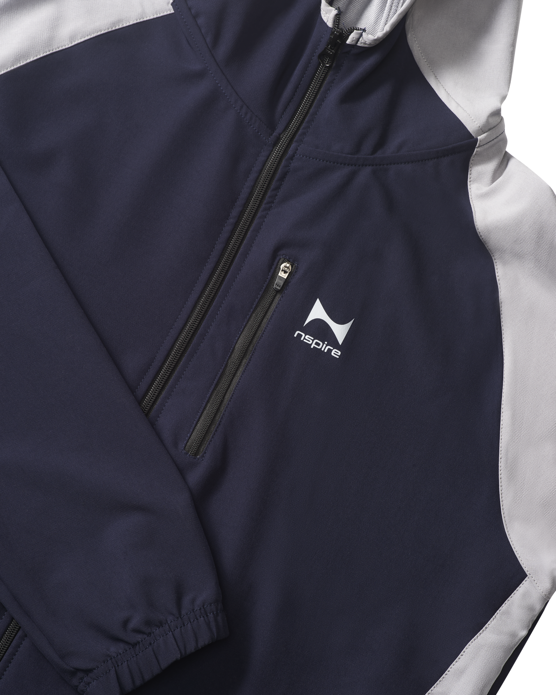 Elite Performance Tracksuit – Navy/Silver
