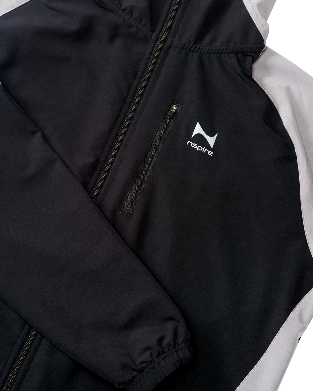 Elite Performance Tracksuit – Black/Silver