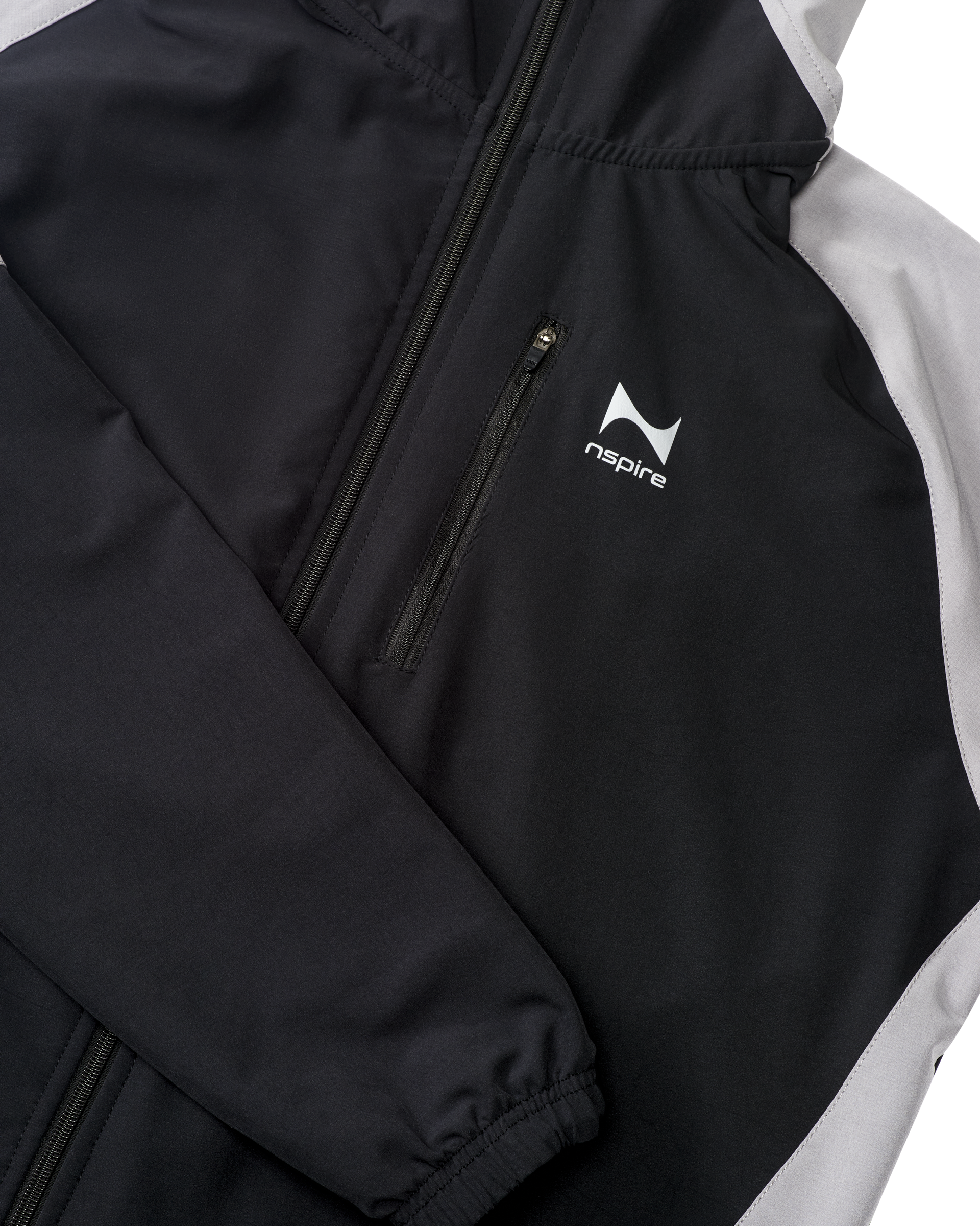 Elite Performance Tracksuit – Black/Silver