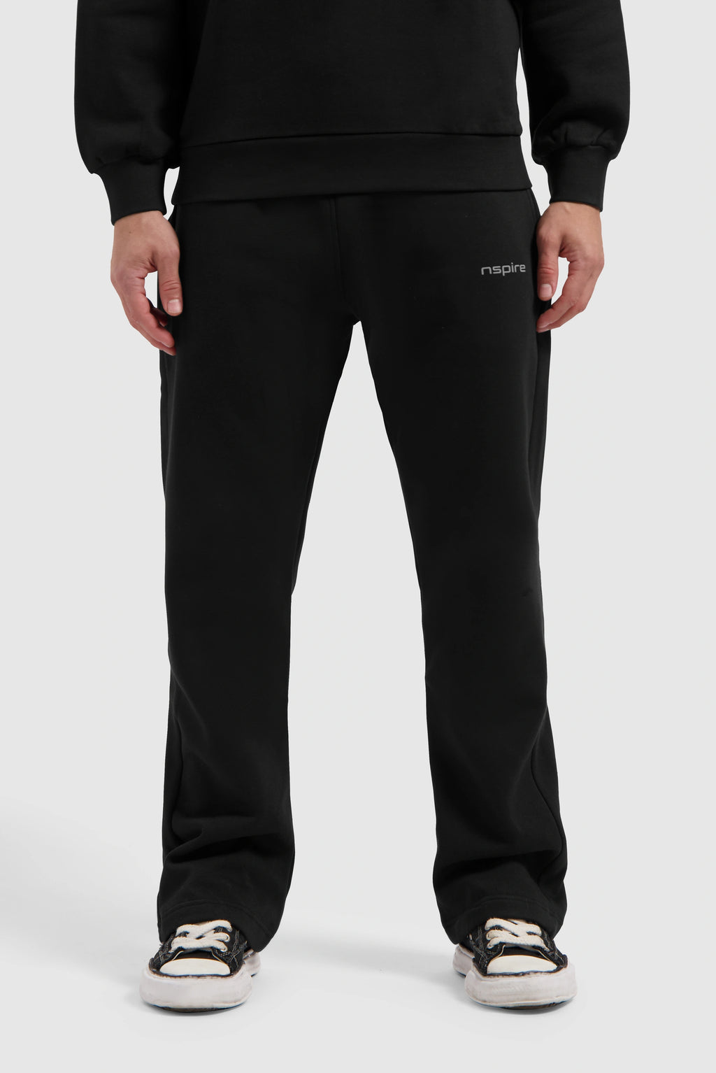 Fleece Crewneck - Black