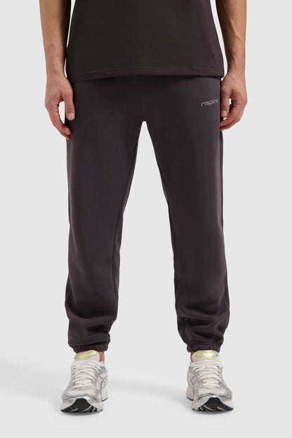 Fleece Track Suit Hoodie Set - Dark Brown