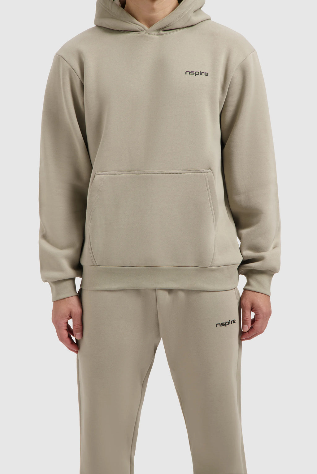 Fleece Hoodie - Beige