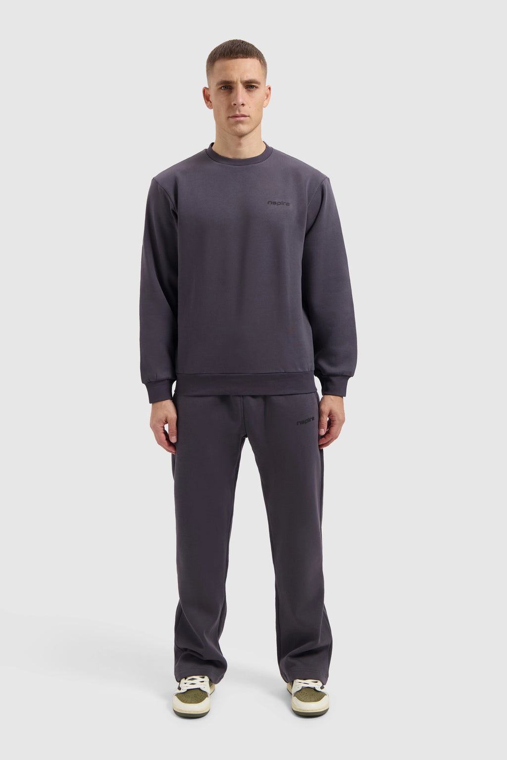 Fleece Baggy Pants - Dark Grey