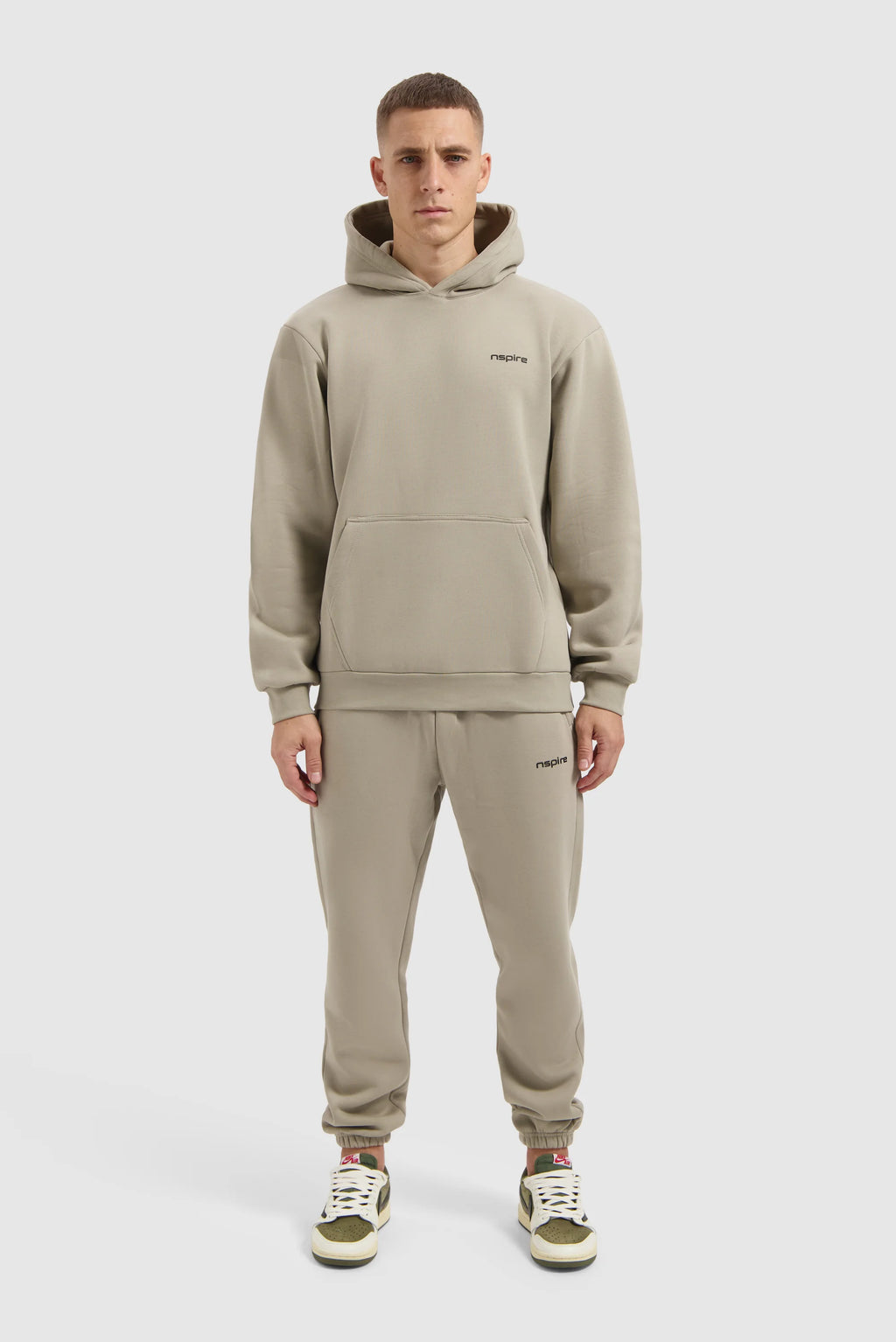 Fleece Hoodie - Beige