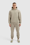 Fleece Hoodie - Beige