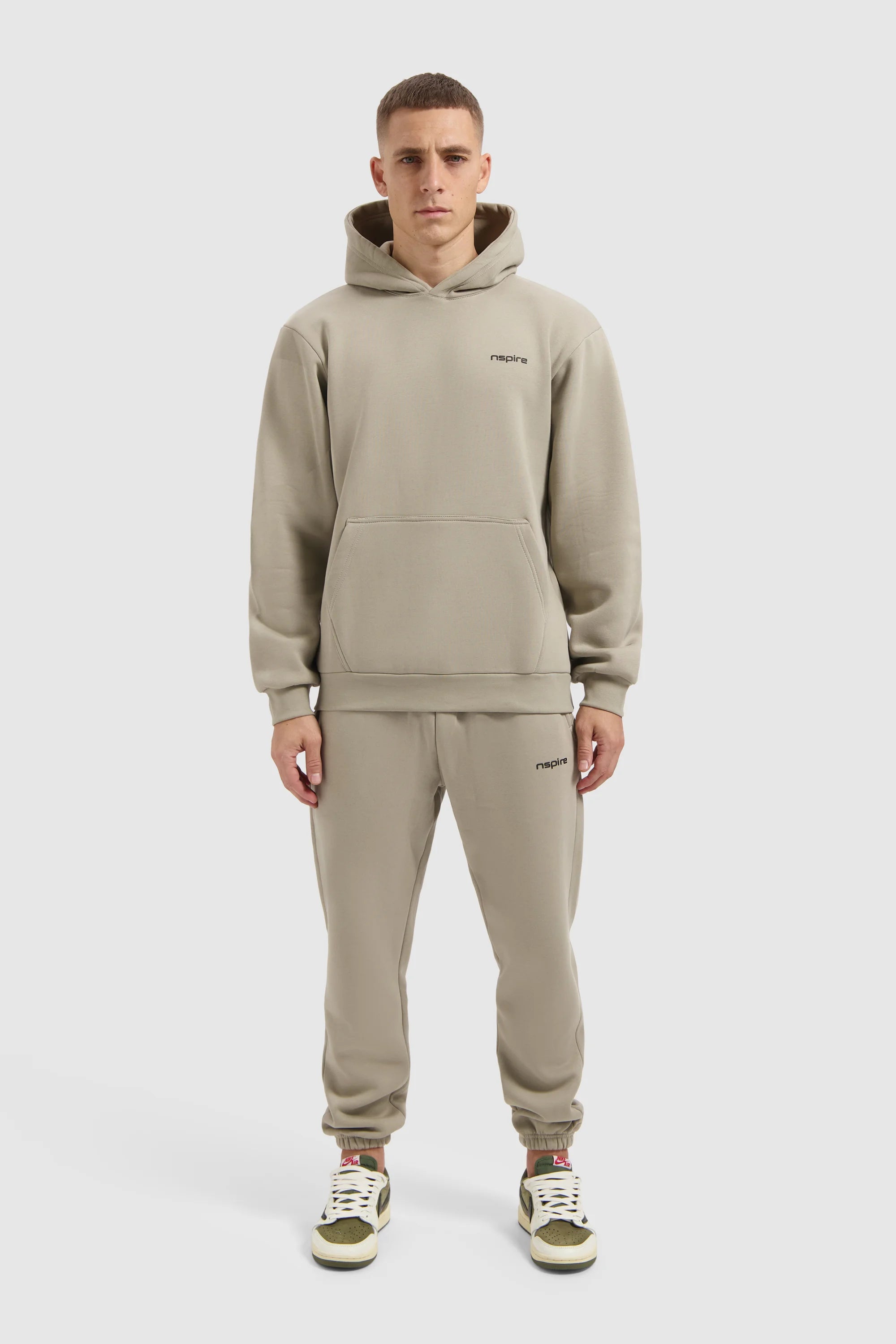 Fleece Hoodie - Beige