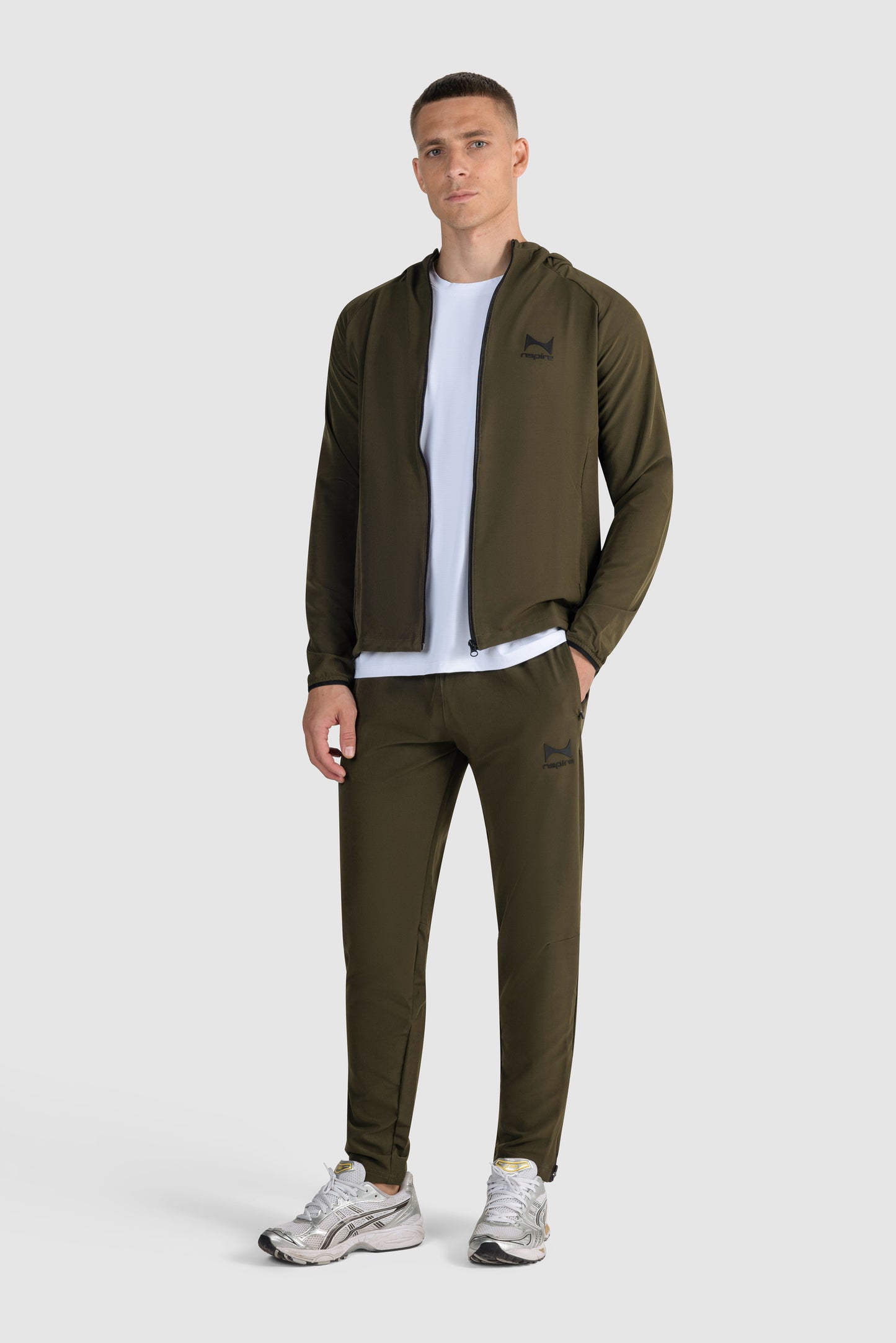 Performance Track Suit – Army green