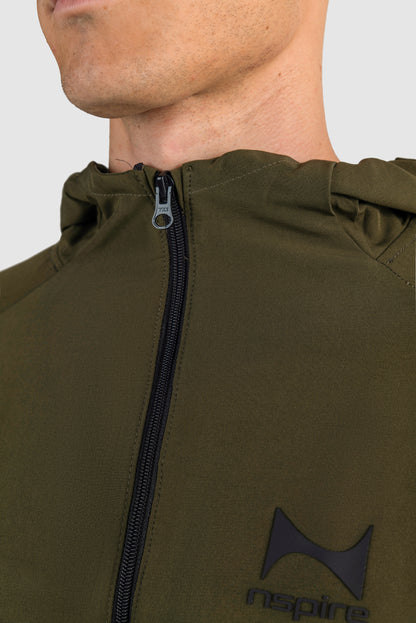 Performance Track Suit – Army green