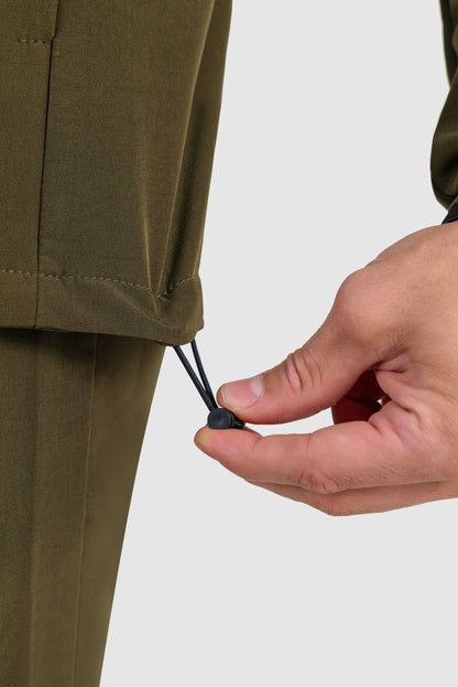 Performance Track Suit – Army green