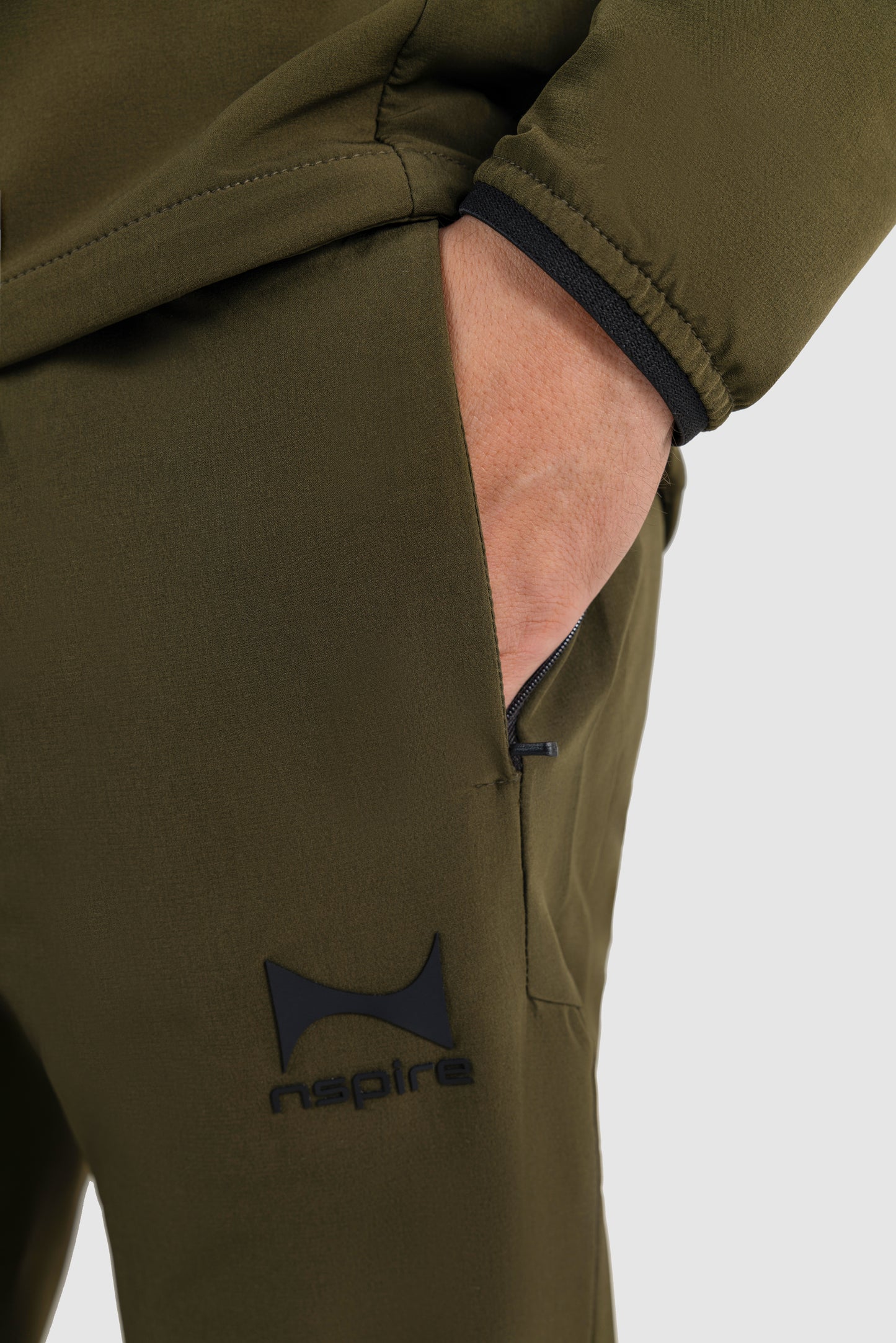 Performance Track Suit – Army green